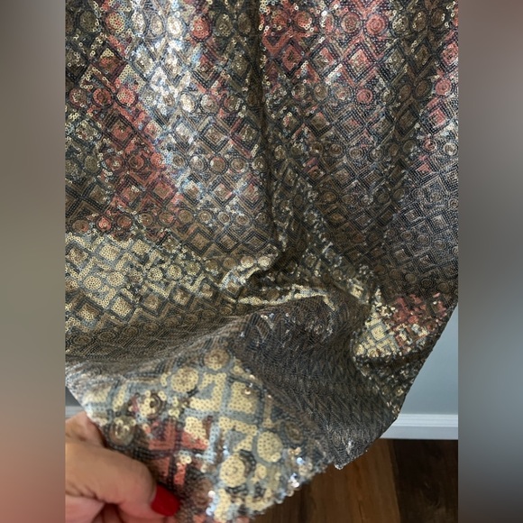 Banana republic sequins dress sz 12 - Picture 3 of 5